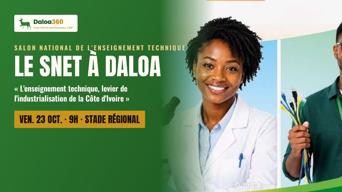 Daloa accueille le Salon national de l’enseignement technique vendredi